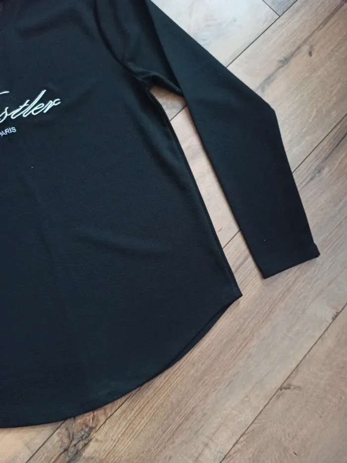 Pull fin noir homme L - photo numéro 3