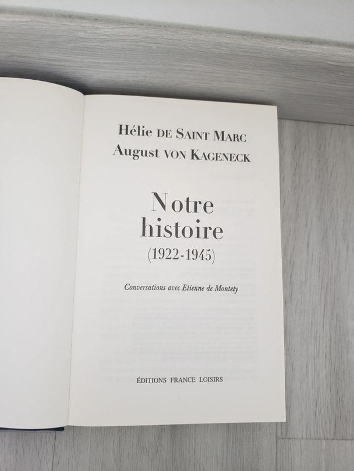 Notre histoire 1922-1945 - photo numéro 2