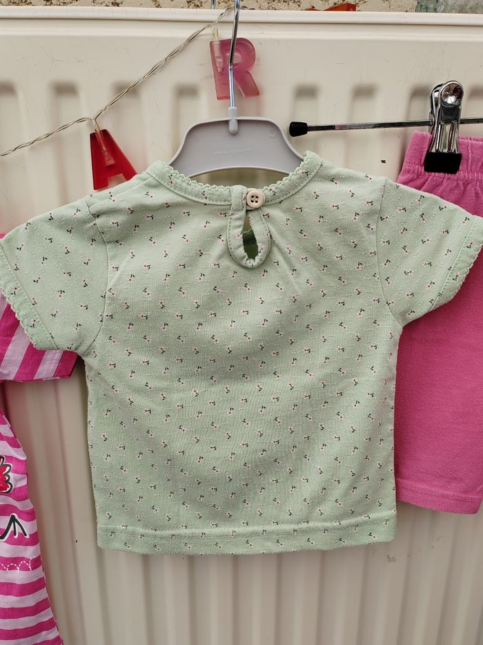 🌸Lot 2 tenues été 9 mois sans marque - photo numéro 5