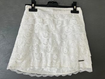 Mini jupe blanche abercrombie