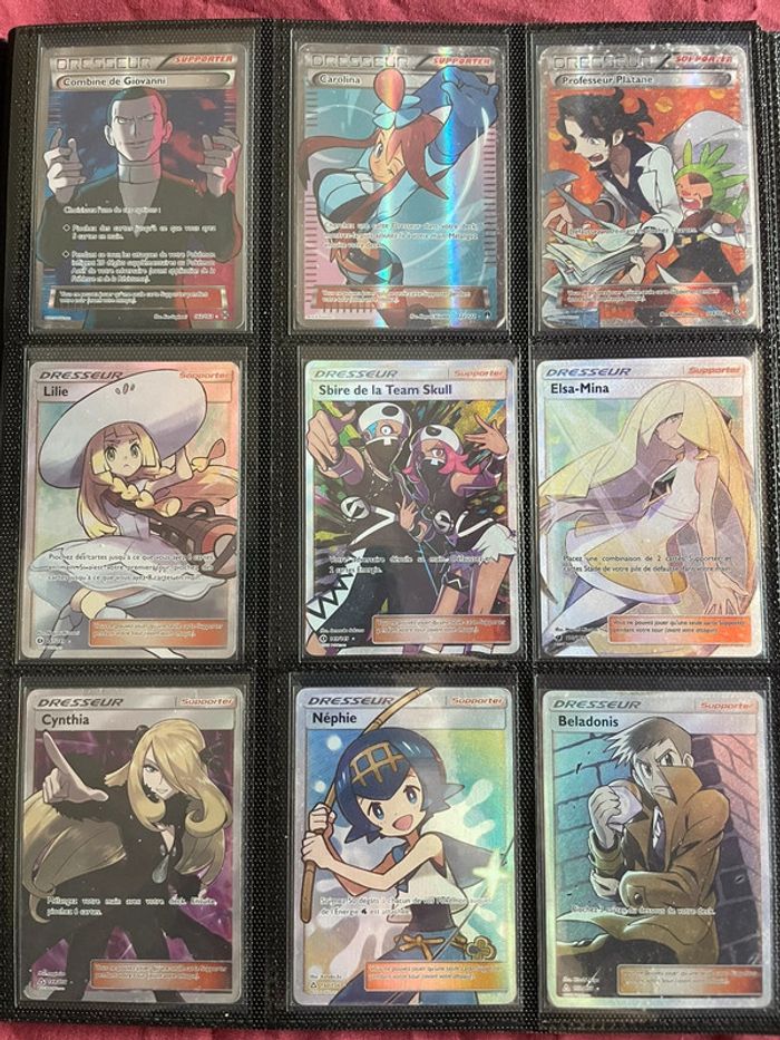 Cartes Pokémon dresseurs full art - photo numéro 2