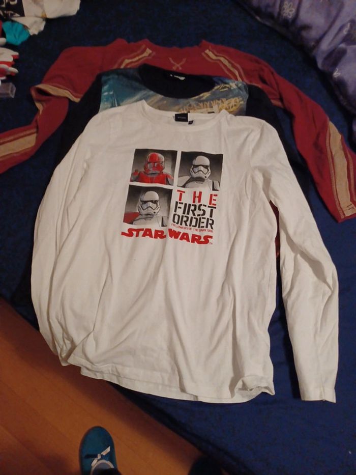 Lot 3 tee-shirts ML 14 ans
