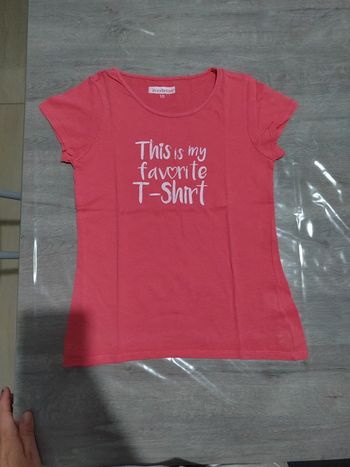 T-shirt manches courtes fille T10 ans