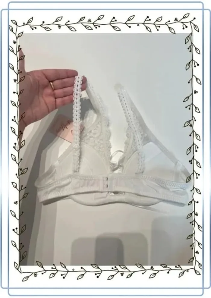 Soutien gorge blanc, Understory, neuf, taille 85B - photo numéro 3