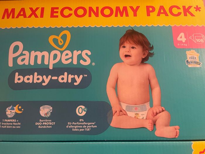 Couche Pampers taille 4 neuf - photo numéro 3