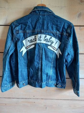 Veste en jean Taille M Jennyfer