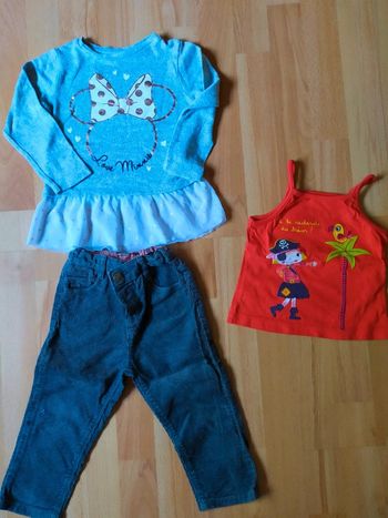 Lot  3  pièces /  Lote 3 peças