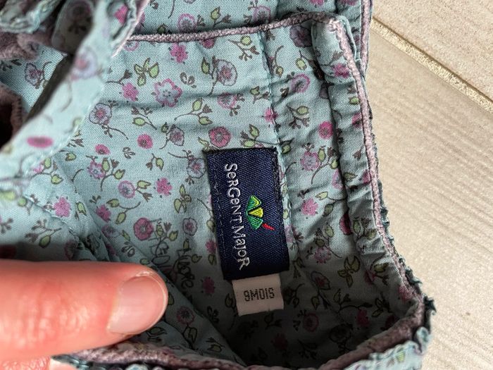 Robe velours 9 mois - photo numéro 4