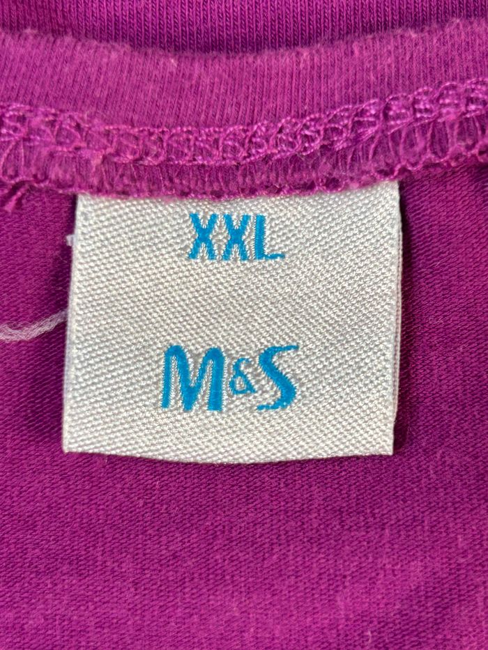 Débardeur violet M&S - Taille XXL - photo numéro 4