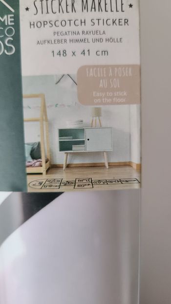 Sticker marelle à poser au sol 56,5 x 148,5 cm