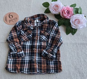 Chemise bébé 6 mois Orchestra en très bon état 