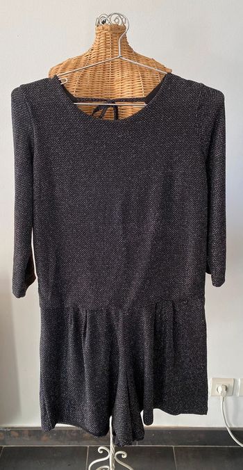 Combishort One by Gémo noire argentée taille L