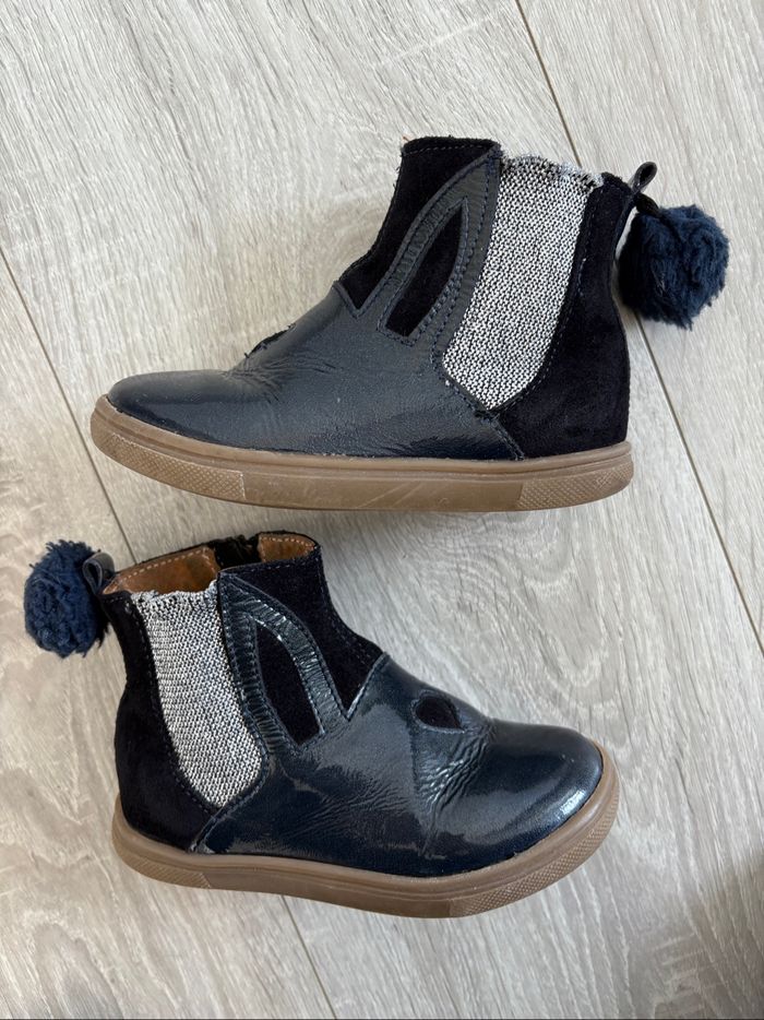Bottines GBB Gemma 24 bleu marine - photo numéro 6
