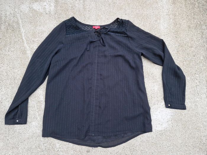 Haut femme taille 42 tissaia noire