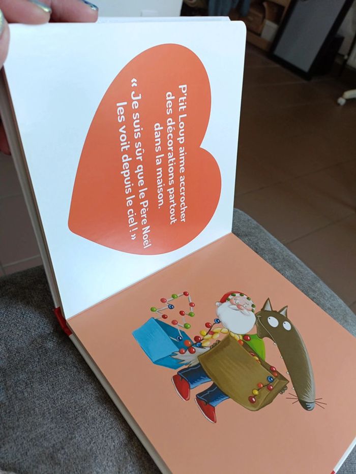Livre p'tit loup aime le Père Noël - photo numéro 4