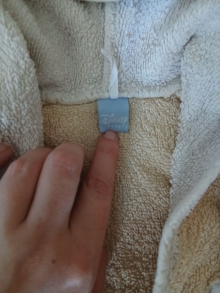 Peignoir éponge Disney 18mois - photo numéro 2