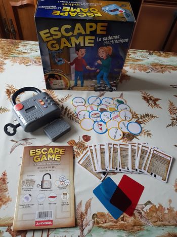 Jeu de société enfant - Escape Game avec cadenas électronique - Dujardin