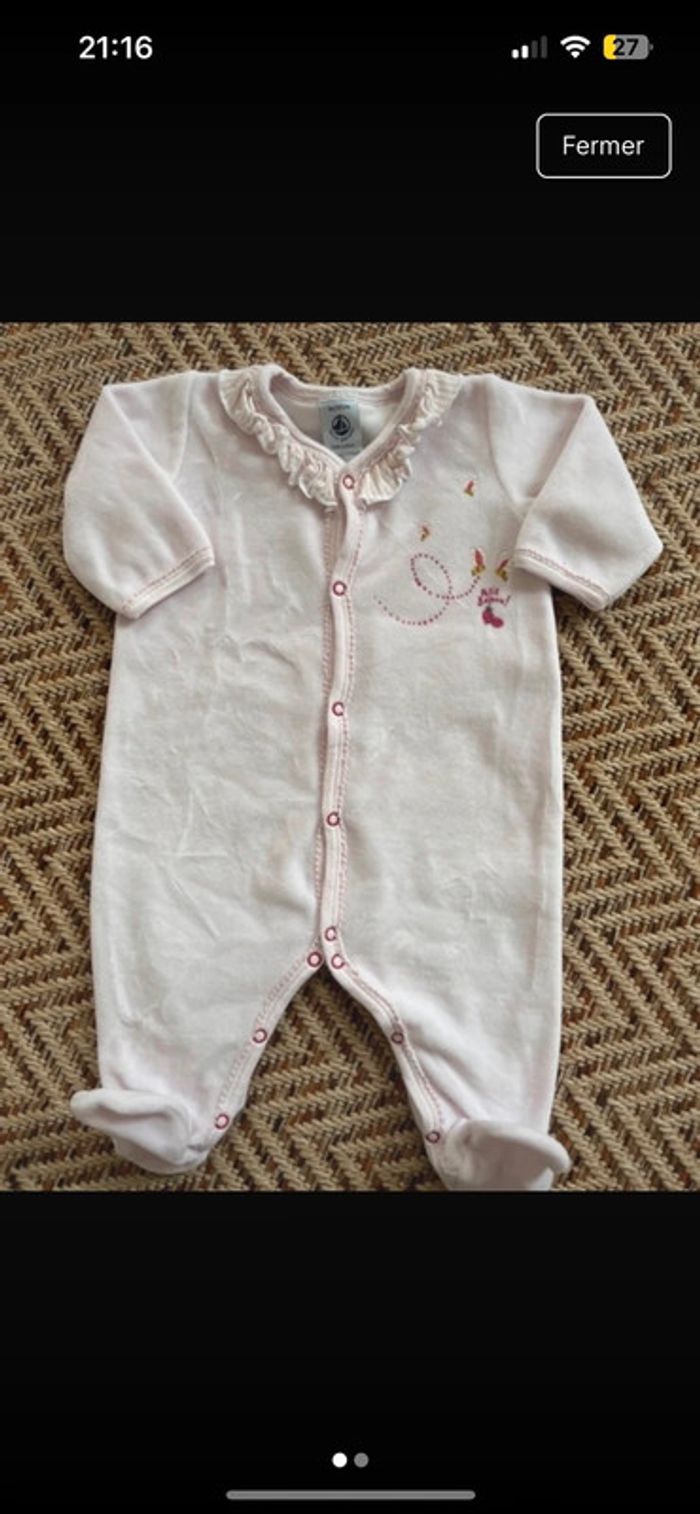 Pyjama Petit Bateau 3M