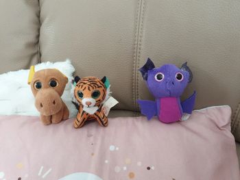 3 mini peluche