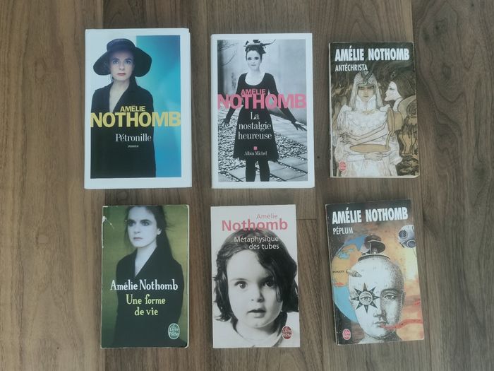 6 romans Amélie Nothomb