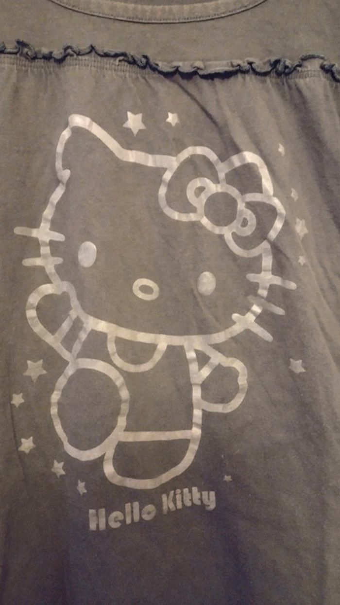 Tee-shirt pyjama Hello Kitty 42/44 - photo numéro 4