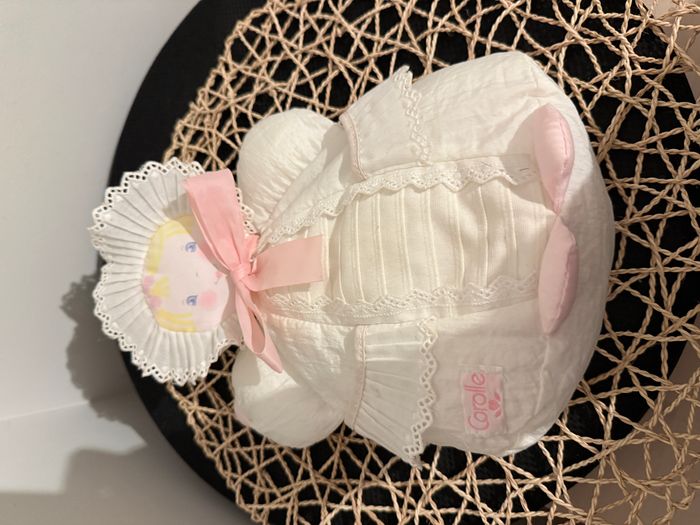 Doudou poupée corolle genre puffalump grelot 25 cm vintage - photo numéro 4