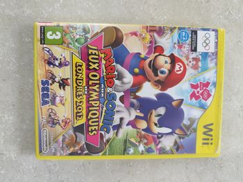 Jeu Mario et sonic jeux olympiques