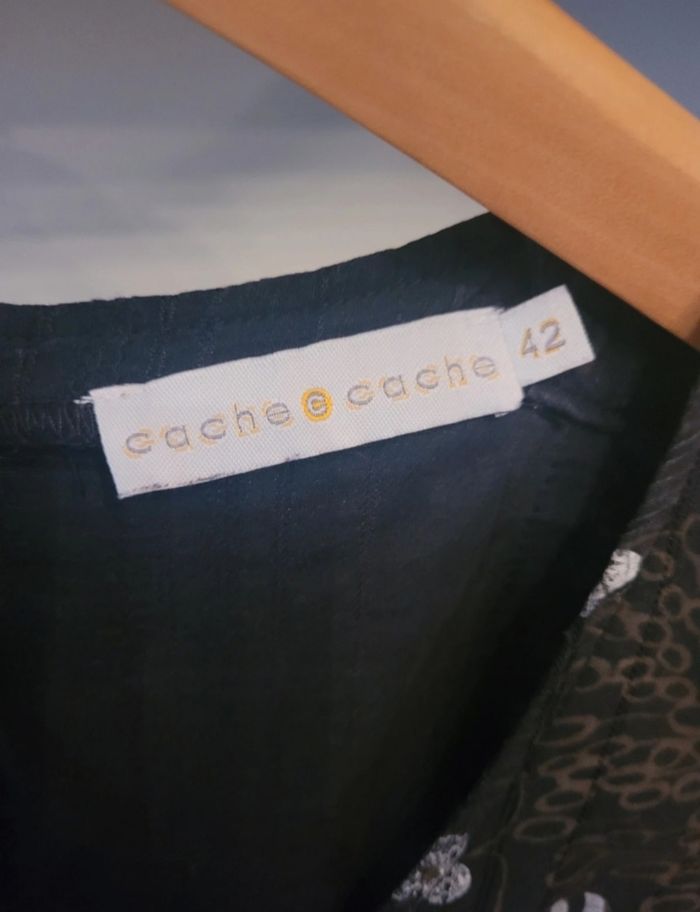 Robe noire et grise cache cache - photo numéro 3