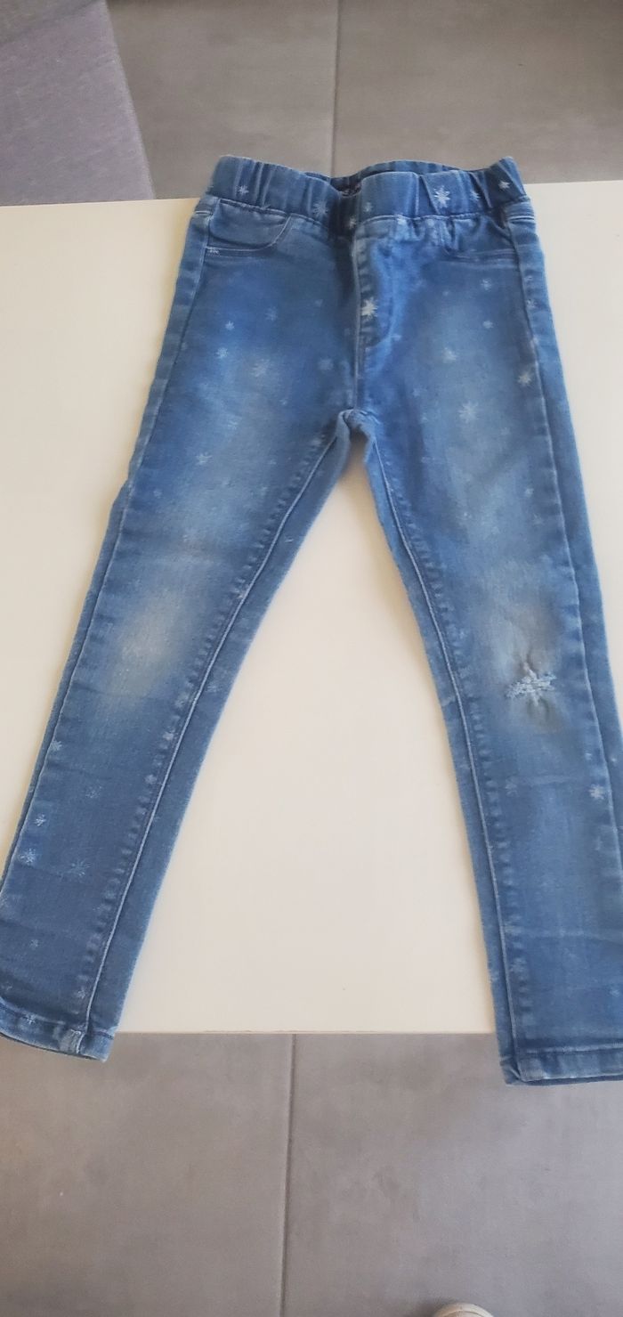 Lot de 3 jegging fille 5 ans - photo numéro 8