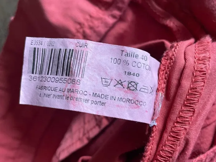 Pantalon coton taille 40 neuf - photo numéro 4