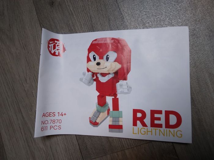 Nanoblock knuckles neuf - photo numéro 5