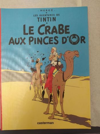Le crabe aux pinces d'or