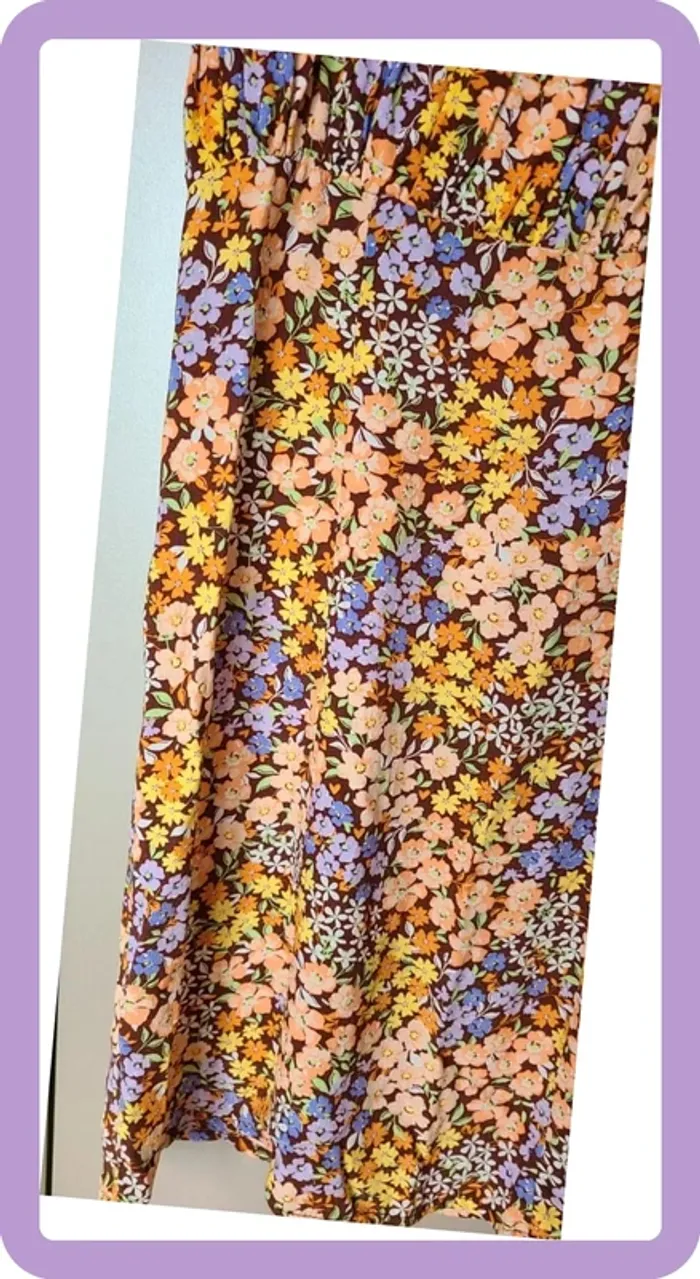Robe d'été taille 36 à fleurs - photo numéro 2