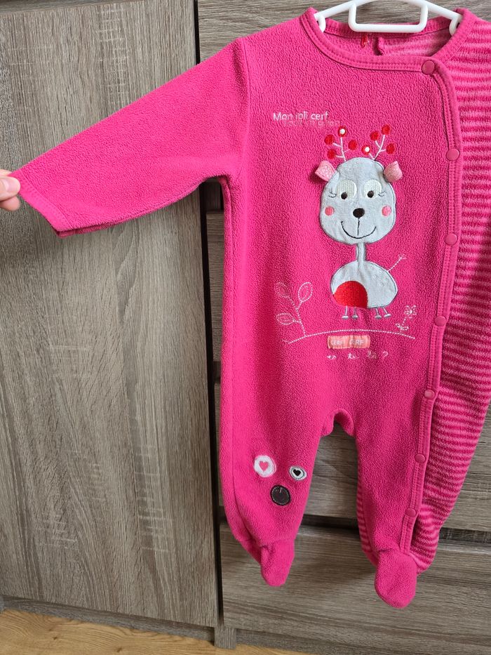 Vêtement Bébé Fille - Pyjama - Tissaia - 9 mois - photo numéro 2
