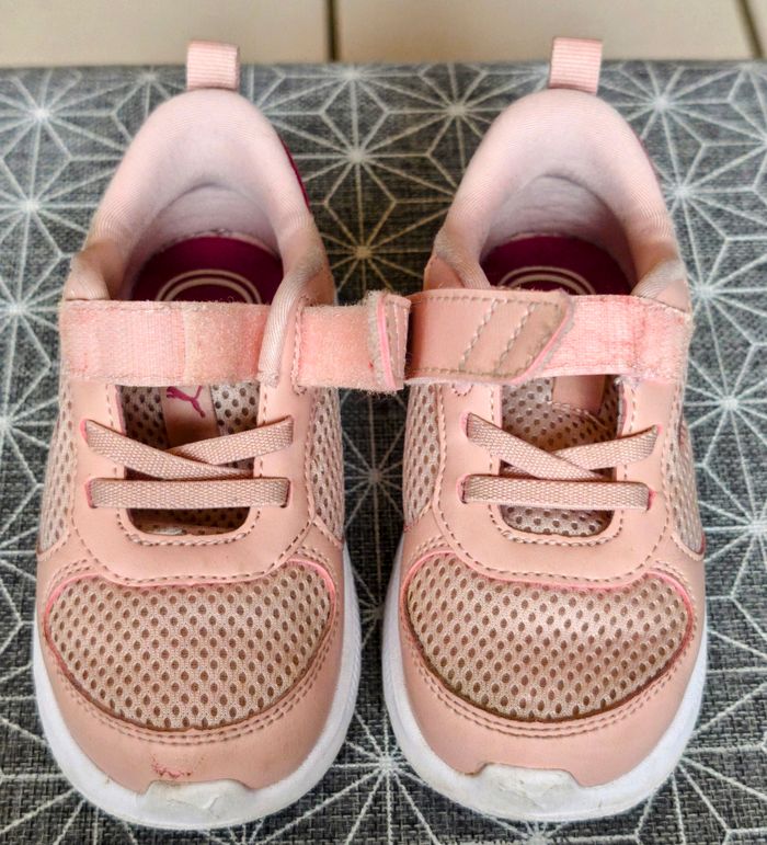 Basquet PUMA rose - photo numéro 2