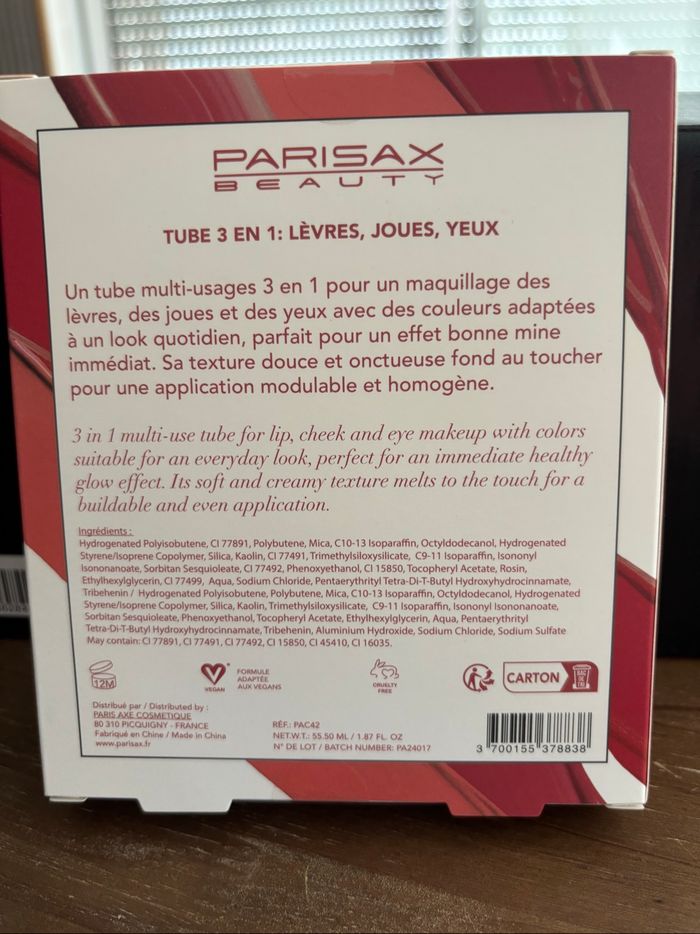 Tube 3 en 1 parisax 🫶🏼 - photo numéro 2