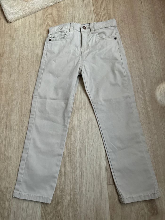 Pantalon beige 3-4