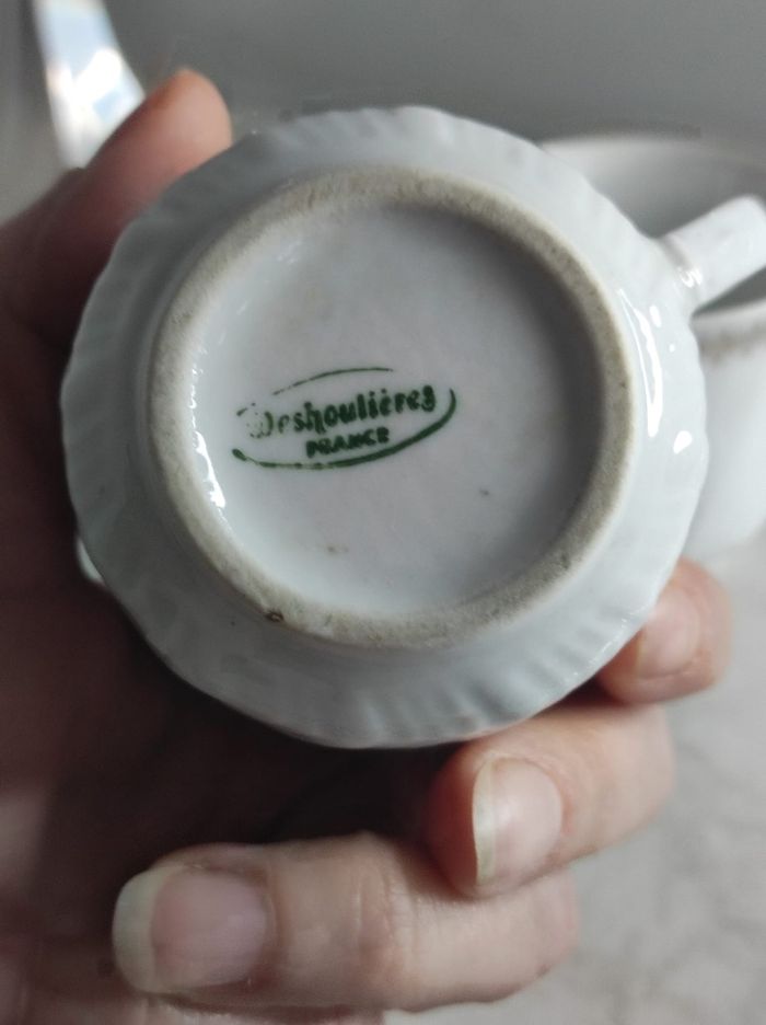 Tasses à café porcelaine - photo numéro 3