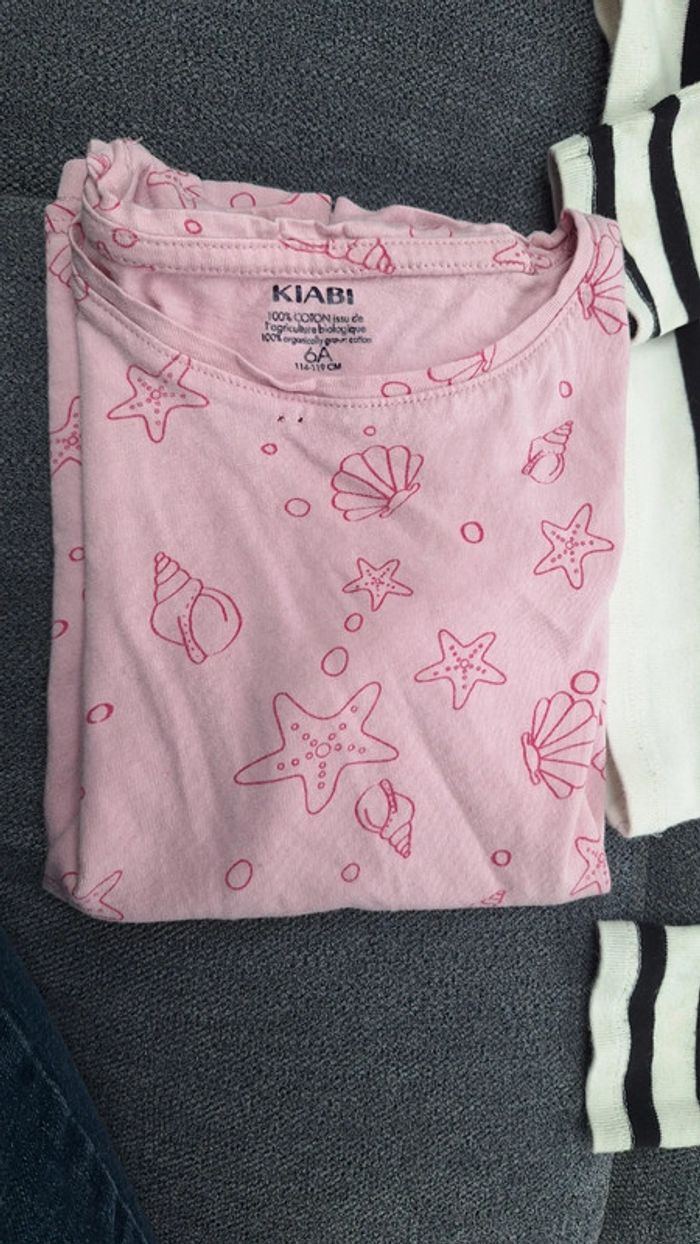 2 marinières 6 ans + 1 offert - photo numéro 4