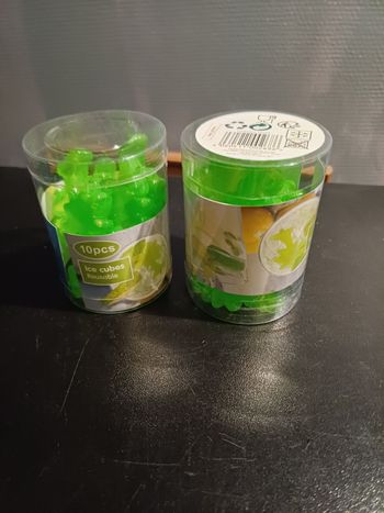 4 boîtes de glaçon réutilisable neuf