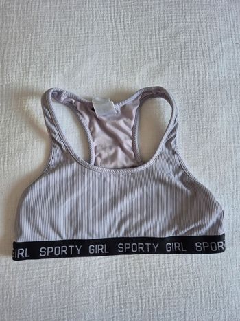 Brassière de sport Kiabi XS mauve