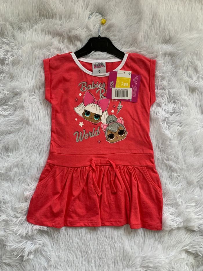 Robe lol surprise Taille 3 ans Neuf