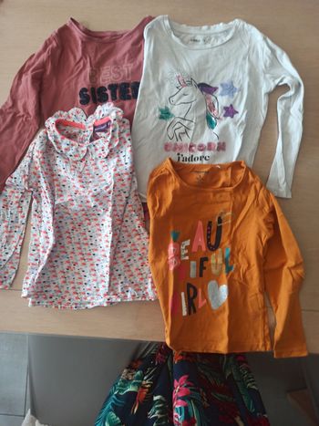 Lot pulls t-shirt manche longue