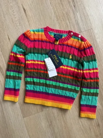 Ralph Lauren Pull Multicolore 3ans