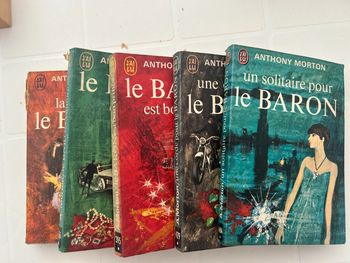 Lot 5 livres le baron