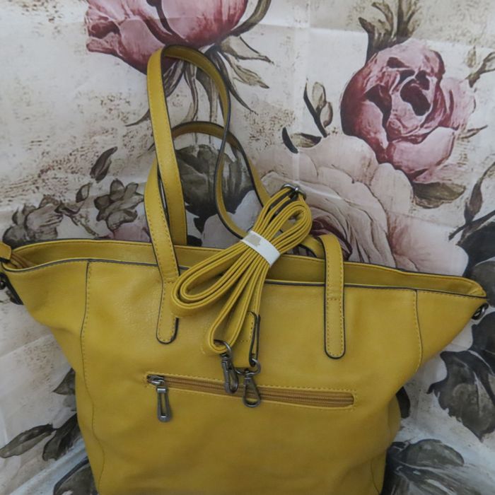 ✨ Superbe sac cabas Flora & Co – couleur moutarde tendance ! ✨ - photo numéro 6