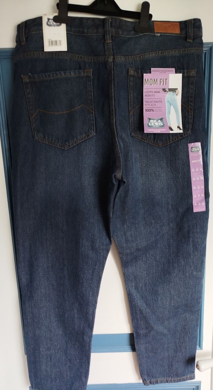 Jeans rica lewis neuf taille haute - photo numéro 4