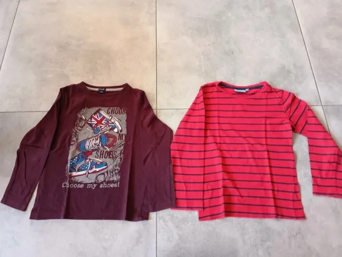 Lot de 2 tee shirt Kiabi 8 ans