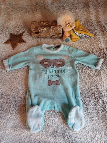 Pyjama bébé garçon taille 1 mois kiabi