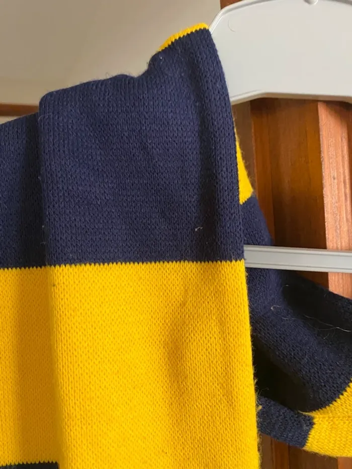 Écharpe supporter ASM Clermont 💛💙 Fièrement rugby ! - photo numéro 2